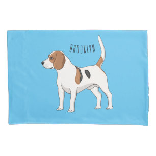 Beagle cartoon kussensloop