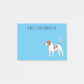 Beagle cartoon post-it® notes (Voorkant)