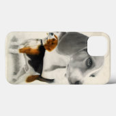 Beagle Case-Mate iPhone Case (Achterkant (horizontaal))