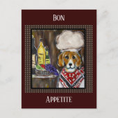 BEAGLE CHEF BRIEFKAART (Voorkant)