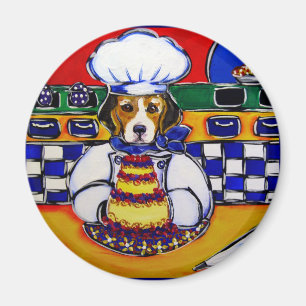 Beagle Chef Magneet