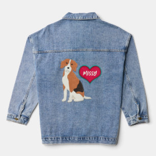 Beagle Chien a senti Look You Personnaliser le nom