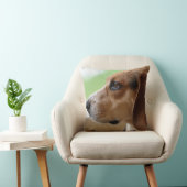 Beagle chien animal de compagnie Jeter oreiller Dé (Chaise)