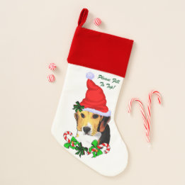 Beagle Christmas Kerstsok