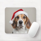 Beagle Christmas Muismat (Met muis)