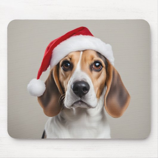 Beagle Christmas Muismat (Voorkant)