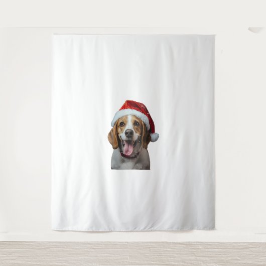 Beagle Christmas Wandkleed (Voorkant)