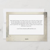 Beagle Custom Merry Kerstmis Feestdagenkaart (Achterkant)