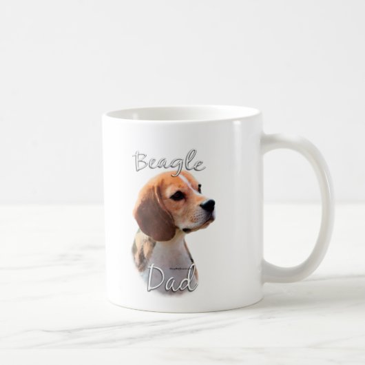 Beagle Dad 2 Koffiemok (Rechts)