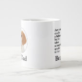 Beagle Dad Extra Grote Beker (Voorkant)