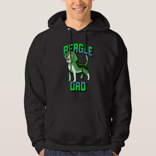 Beagle Dad Hoodie (Voorkant)