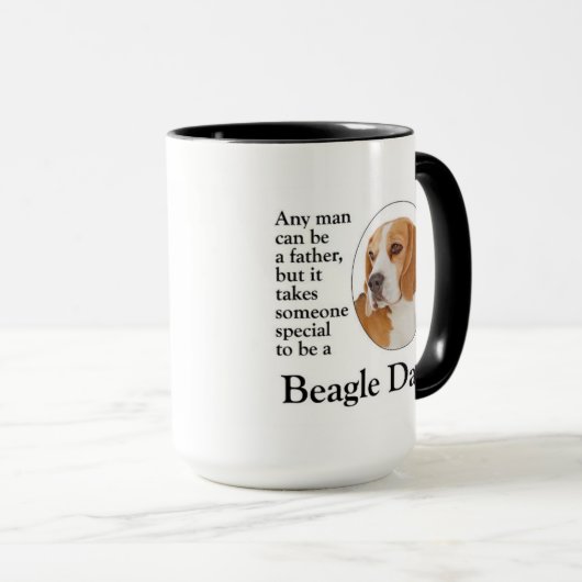 Beagle Dad Mok (Voorkant rechts)