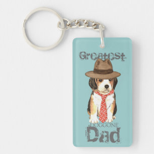 Beagle Dad Sleutelhanger