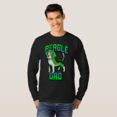 Beagle Dad T-shirt (Voorkant volledig)