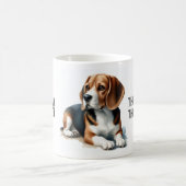 Beagle - DE KONING VAN DEZE FAMILIE Koffiemok (Center)