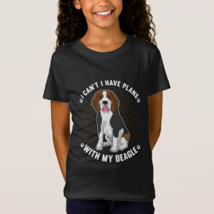 Beagle Dog Art Apparel/Beagle Hondenliefhebbers T-shirt