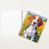 Beagle Dog Art Painting Planner (Display)