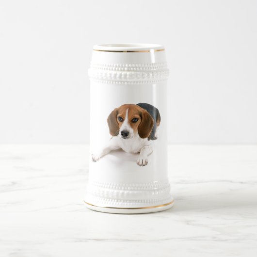 Beagle Dog Beer Stein Bierpul (Center)