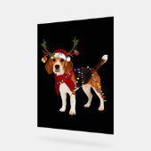 beagle dog christmas Classic T-Shirt (Angle)