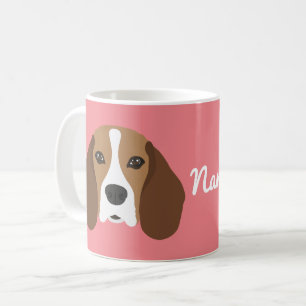 Beagle Dog Coffee Mok
