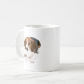 Beagle Dog Coffee Mok (Voorkant links)
