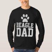 BEAGLE DOG DAD T-SHIRTS (Voorkant)