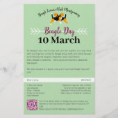 Beagle Dog Day Mailing Briefpapier (Voorkant)