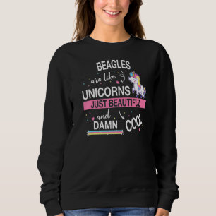 Beagle Dog Eenhoorn Trui