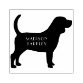 Beagle Dog Puppy Rubberstempel (Afrduk)
