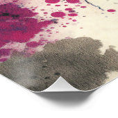 Beagle Dog - Samenstelling 001 Perfect Poster (Hoek)