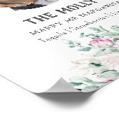 Beagle Dog Signature Drink Teken Poster (Hoek)