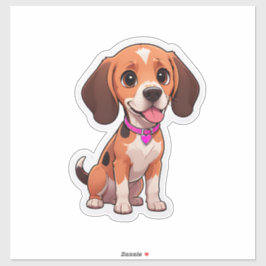 Beagle Dog Sticker