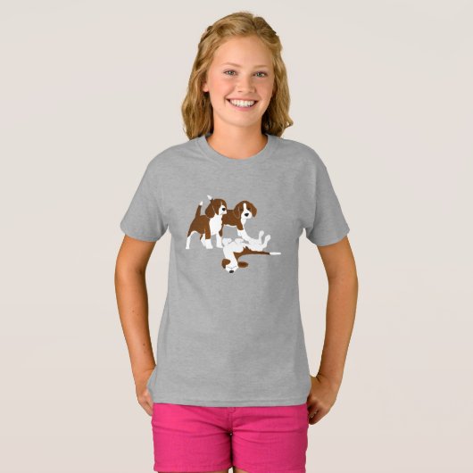 Beagle dog t-shirt (Voorkant volledig)