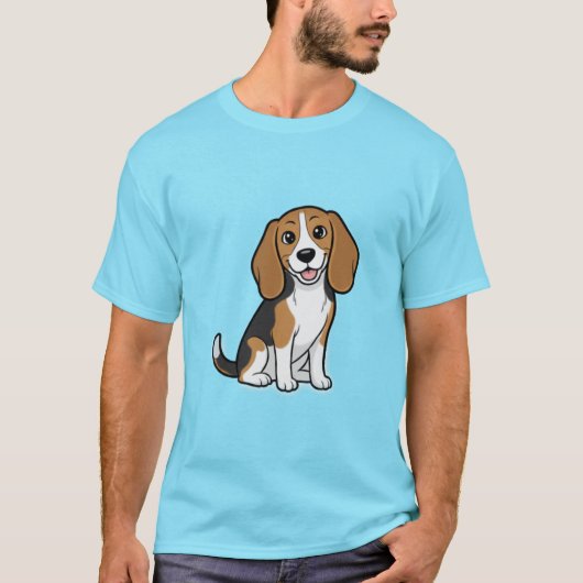 Beagle Dog T-shirt (Voorkant)