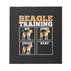 Beagle Dog Training Dog Notitieblok