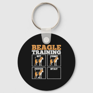 Beagle Dog Training Dog Sleutelhanger