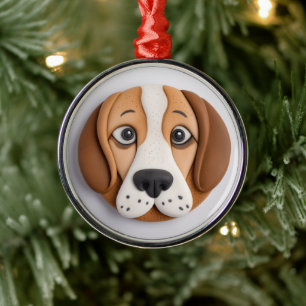 Beagle Een Aangenaam Koekje Geïnspireerd Metalen Ornament