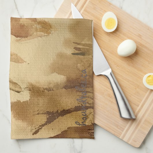 Beagle en Bunny Theedoek (Quarter Fold)