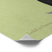 Beagle Et Rose Salle Enfants Poster Personnalisé (Coin)