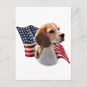 Beagle Flag Briefkaart