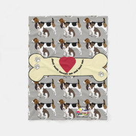 Beagle Fleece Blanket