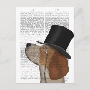 Beagle, Formele hond en Pet Briefkaart