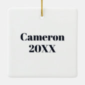 Beagle, Formele hond en Pet Keramisch Ornament (Achterkant)