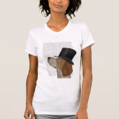 Beagle, Formele hond en Pet T-shirt (Voorkant)