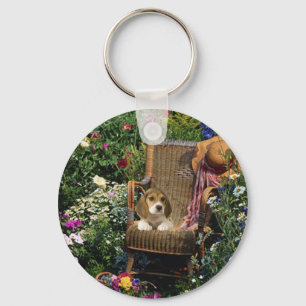 Beagle Garden Sleutelhanger