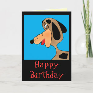 Beagle, Gelukkige Verjaardag Kaart
