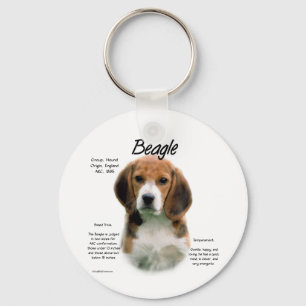 Beagle geschiedenis; Alles over Beagles Sleutelhanger