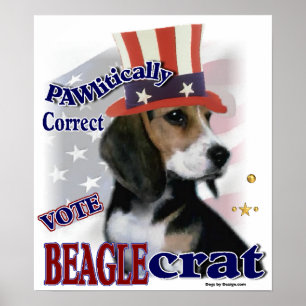 Beagle Gifts Poster