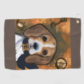 Beagle       golfhanddoek (Horizontaal)