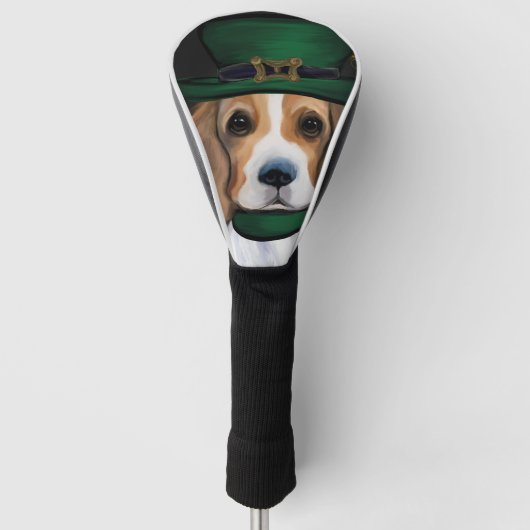 Beagle golfheadcover (Voorkant)